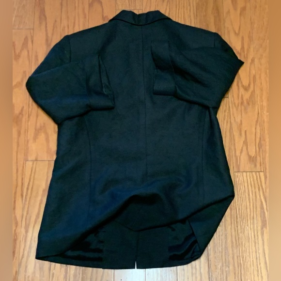 Women's 6 Wooden Button Linen Blend KASPER ASL Blazer Jacket Coat Top - Picture 15 of 15